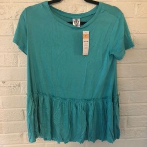 Agnes & Dora relaxed ruffle tee